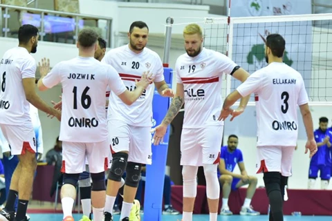 كرة طائرة.. الزمالك يتأهل لنهائي البطولة العربية وينتظر الفائز من الأهلي والسيب العماني